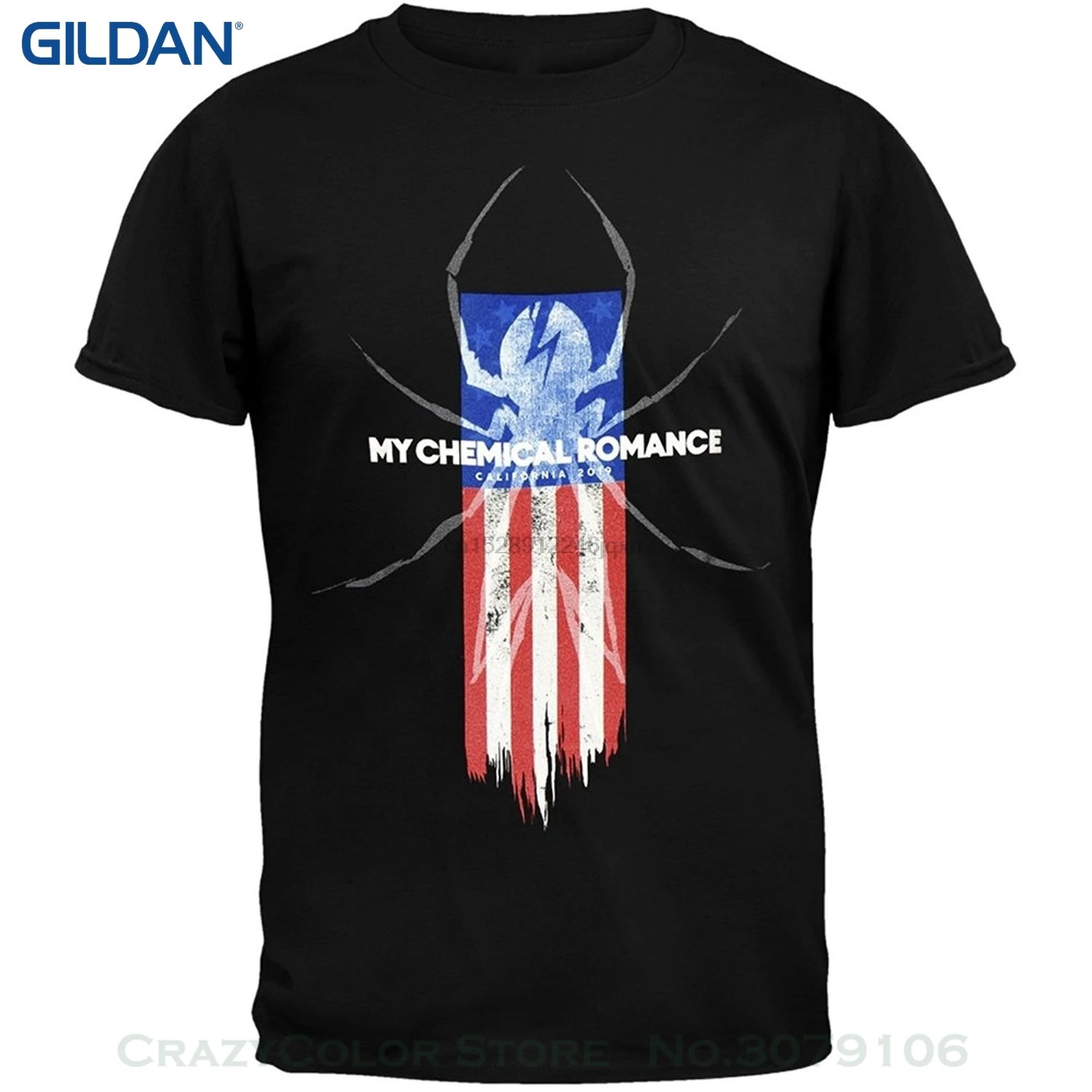 

Cotton Fashion Men T Shirt My Chemical Romance - California 2019 Soft T-shirt