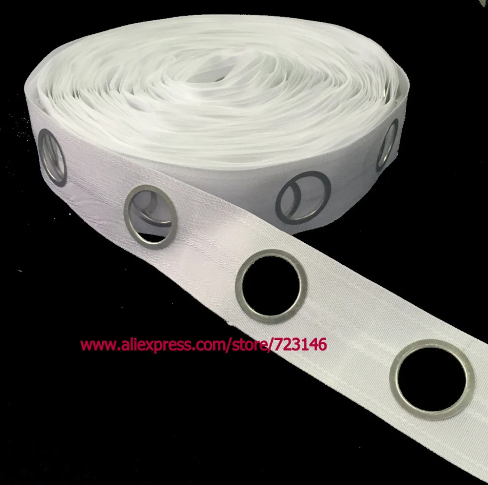 Cinta de tela no tejida cortinas, accesorios para cortinas, ojales, anillos, arandelas, 3 3", 8CM y 4 ", 10CM, 75mm - AliExpress