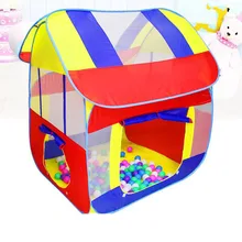 Новая детская театральная палатка портативная Палатка Детский замок для мальчиков и девочек детский подарок палатка для игр на улице