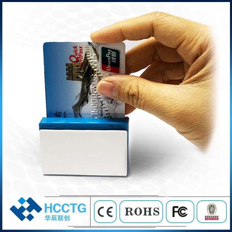 

Cheap Bluetooth Portable EMV IC Magnetic Mini Mobile Smart Card Reader MPR100