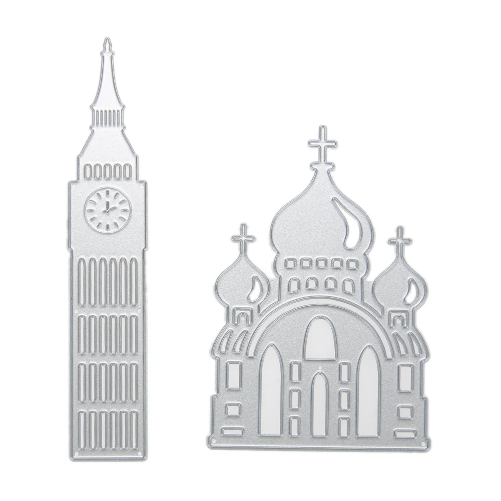Church Metal Cutting Dies Stencil Paper Card Scrapbook Embossing DIY Craft Cutting Dies Template
