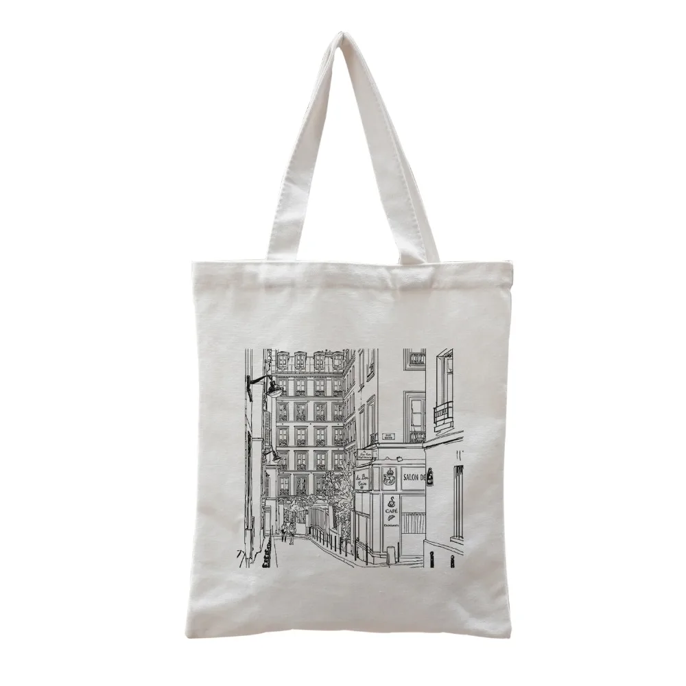 

new fashion canvas huge tote bag leather bag men ladies circular cute canvas bag business handbags women