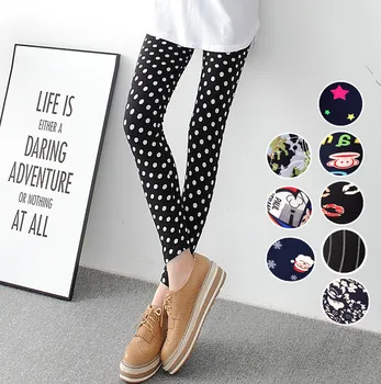 

High Quality Women Fashion Fitness Legging Leopard Denim Dot Cotton Sexy Leggings Dallas Cowboys Leggings