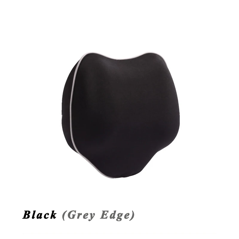 1 Piece Black Автомобильная подушка для шеи, мягкая подушка для шеи, синтетическая ткань, аксессуары для Toyota, Volkswagen, Mazda, Nissan, Camry, Lexus, Jaguar, Автомобильная подушка - Цвет: 1 Piece Black
