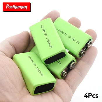 

lithium Li-po for instruments Ni-MH battery packs For Toys Smoke Low price and high quality 9V 1200mAh rechargeable battery