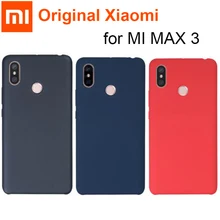 Xiaomi mi Max 3 чехол-накладка Xiao mi max 3 задняя крышка Жесткий ПК+ мягкий волоконный ударопрочный тканевый чехол capas mi max 3 pro Чехол