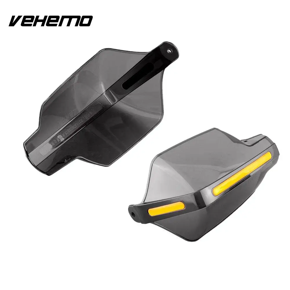 Vehemo New Arrival 1pair Universal 7/8" Motorcycle Smoke Handlebar
