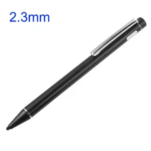 For iPhone iPad Samsung 2.3mm Fine Point Capacitive Touch Screen Active Stylus Pen (Not for iPad Air 2/Mini 4/Pro)