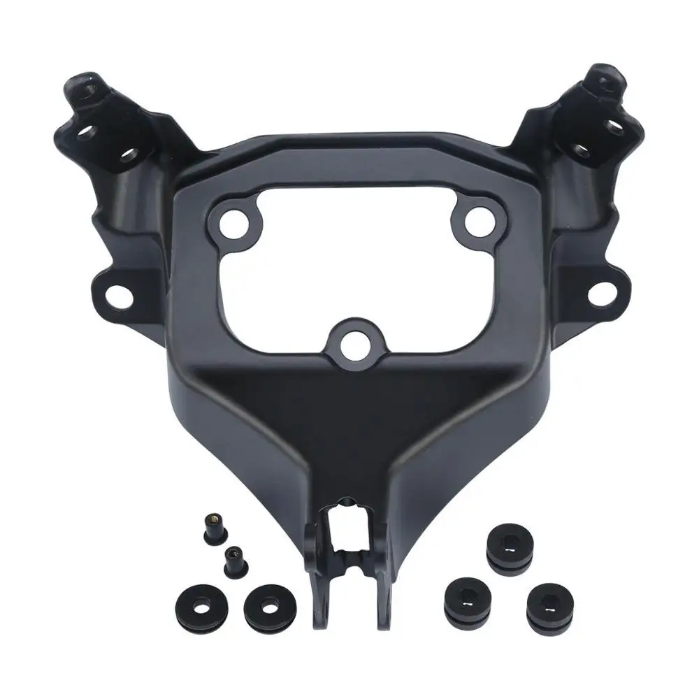 

Motorcycle Black Upper Front Fairing Stay Bracket For Suzuki Gsxr1000 Gsxr 1000 2017-2019 2018 Aluminum New