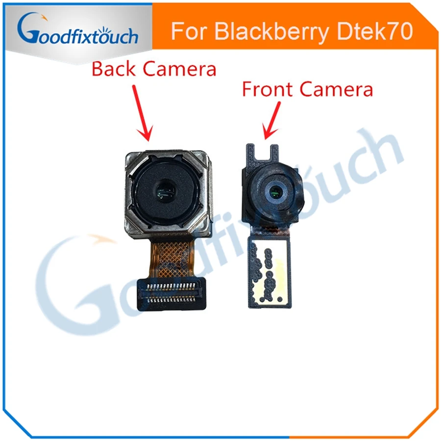 

For BlackBerry Keyone DTEK 70 dtek70 Rear Big Back Main Camera Flex Cable Front Small Camera Replacement Parts