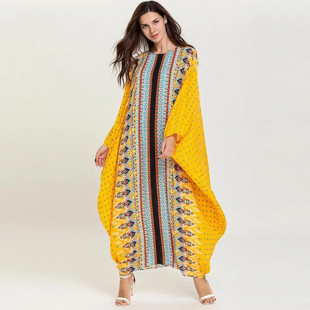 

Dress Length:134cm Bust:269 Fashion Dresses Bazin Print Dashiki Women Long/grown Yomadou Color Pattern Oversized Africa Clothing