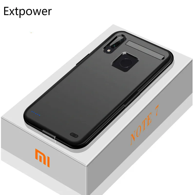 Extpower 6800 мАч чехол для зарядного устройства для Xiaomi Redmi Note7 внешний портативный чехол для зарядки аккумулятора для Xiaomi Redmi Note7 Pro