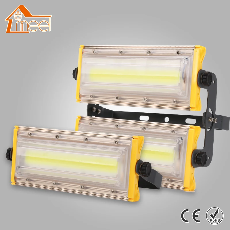 

MEEL LED Floodlight 40W 80W 120W Waterproof IP65 Flood Light 220V 230V 240V Outdoor Spotlight Lighting for Gargen Wall Lamp