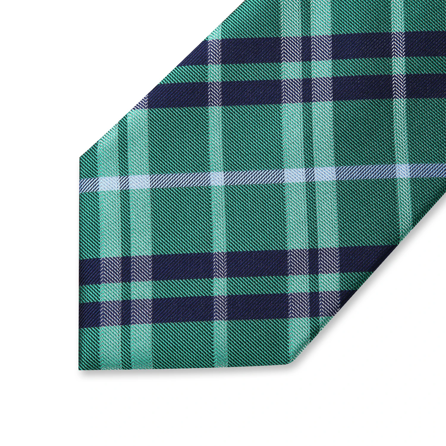 Вечерние и свадебные Классические карманные квадратные Галстуки тканые мужские галстуки зеленый черный белый клетчатый Набор платков и галстуков# TC820G8S