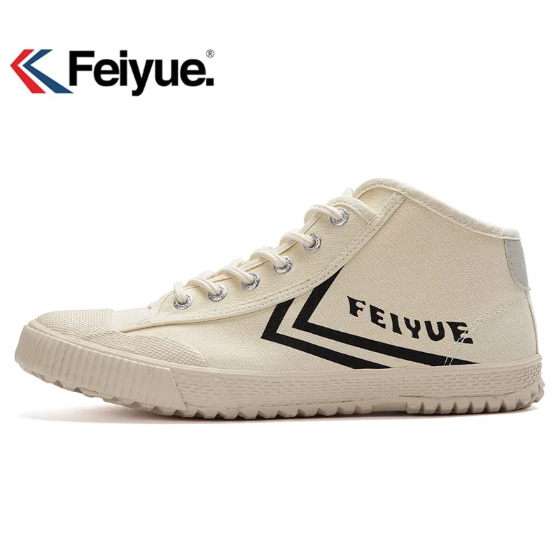 Feiyue/Новинка; обувь Delta Mid Felo; высокие кроссовки для боевых искусств; KungFu; классическая парусиновая обувь