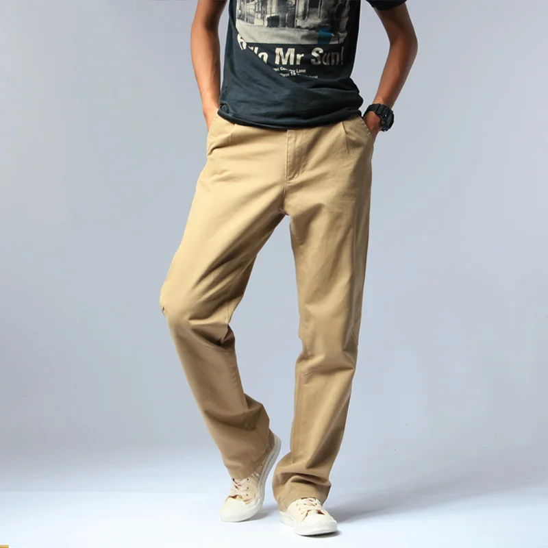 mens baggy khaki pants