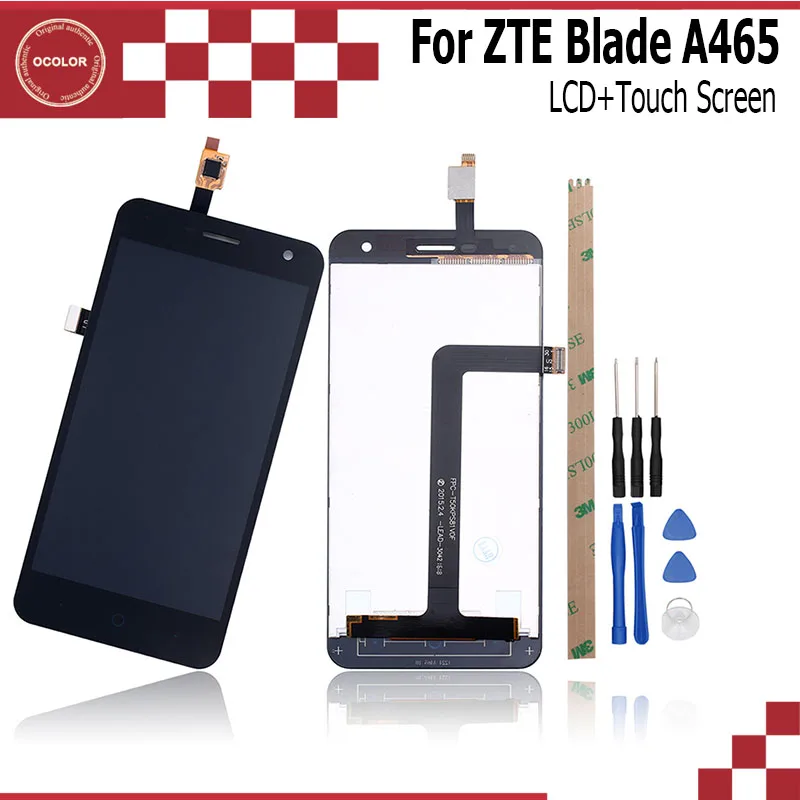 Ocolor для ZTE Blade A465 ЖК дисплей и сенсорный экран 5 0 дюйма аксессуары + инструменты