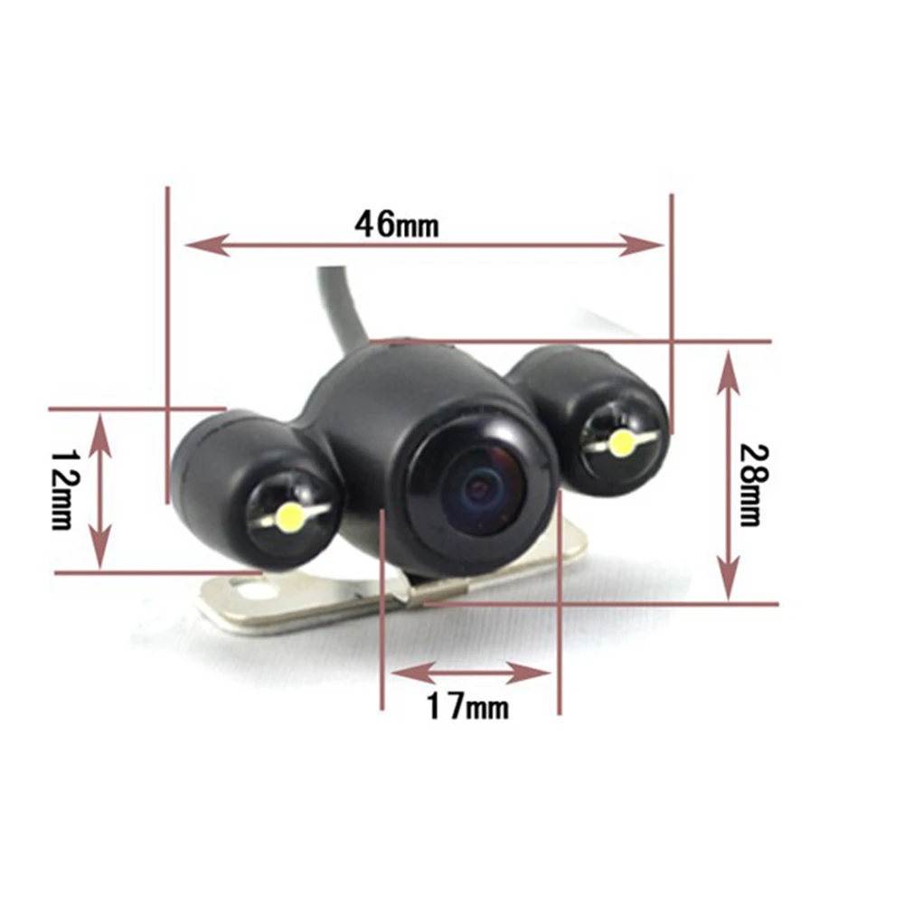 

Backup Camera Rear View Camera Rearview HD LED Night Vision 170 Degree Waterproof
