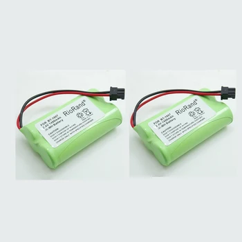 

2pcs Ni-MH 1400mAh 2.4V Rechargeable BT-1007 BT-1015 Cordless Phone Battery For Uniden BT904, BP904, BT1007, BT1015, BBTY0460001