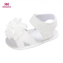Новое поступление модные летние короткие носки для младенцев, для девочек, детская обувь, Новорожденные Цветок мягкая подошва с защитой от скольжения детские кроссовки; женские сандалии; sandalias de