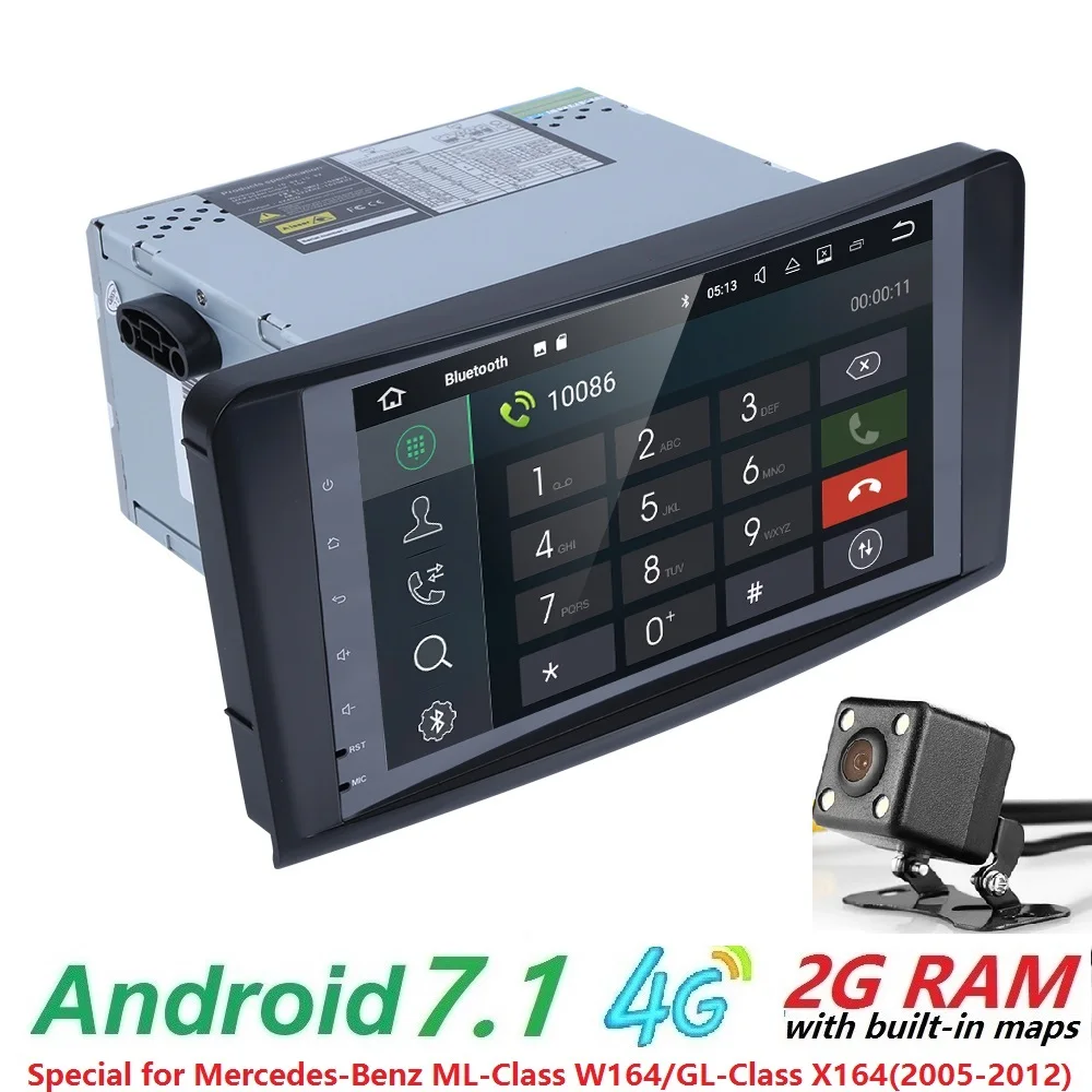 Оптовые продажи! 2DIN с 9дюйм Android7.1 автомобиля нет-DVD-плеер для MERCEDES/бенз/мл/GL класс w164 Мерседес именно ml350 ML500 GL320 шины canbus 4GWifi GPS Радио Оптовые продажи! 2DIN с 9дюйм Android7.1 автомобиля нет-DVD-плеер для MERCEDES/бенз/мл/GL класс w164 Мерседес именно ml350 ML500 GL320 шины canbus 4GWifi GPS Радио
