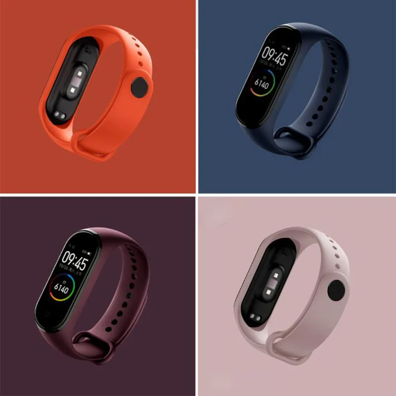 Xiaomi mi Band 4 новейший музыкальный Смарт mi band 4 браслет пульсометр фитнес 135 мАч цветной экран Bluetooth 5,0