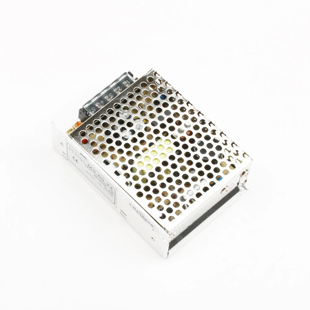DIANQI мини преобразователь питания 24 В 15 12 5 размер din led ac dc для в форме буквы сделай
