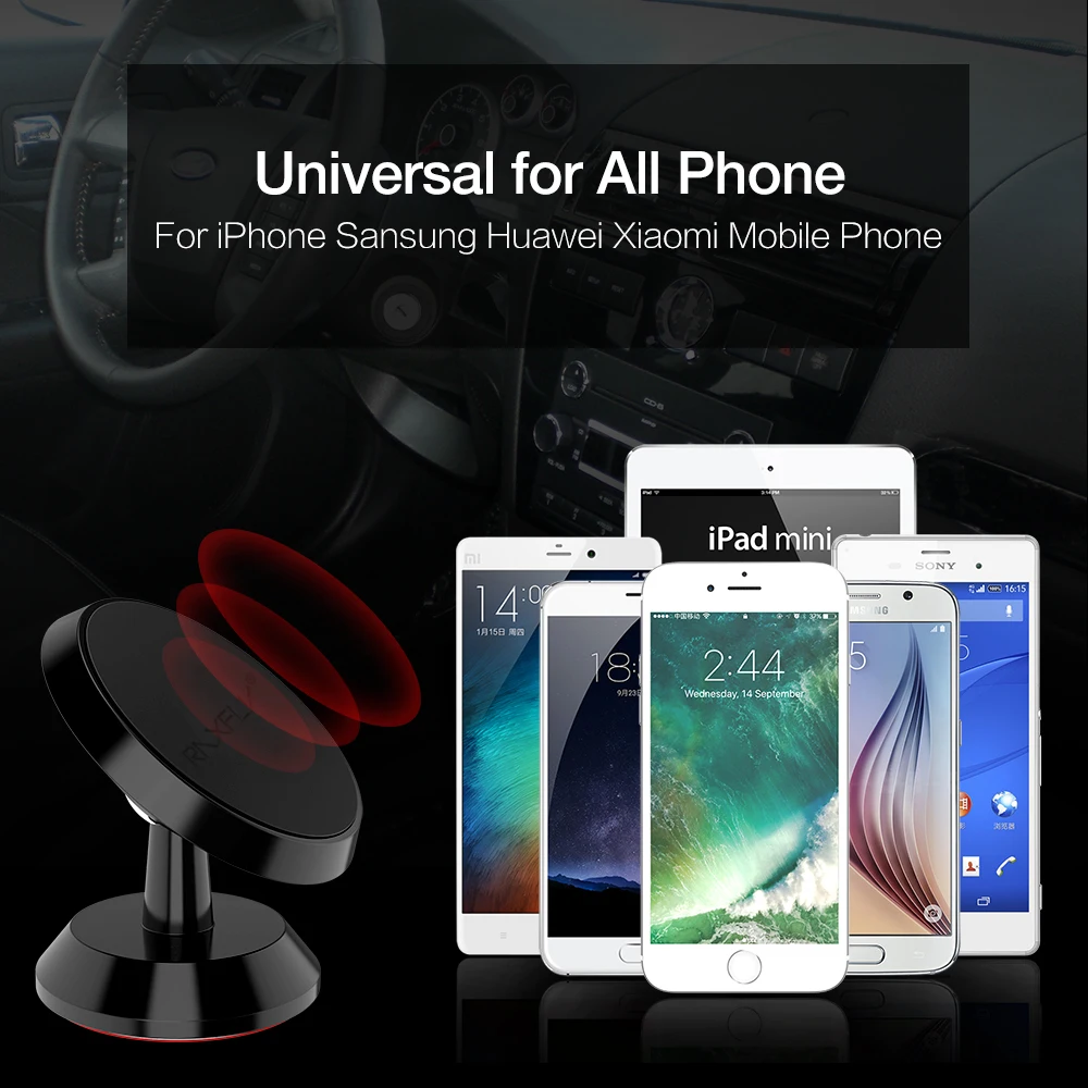 RAXFLY Magnetische Auto Halter Stehen Auto Magnet GPS Handy Auto Halter Für iPhone XS Max XR XS X 8