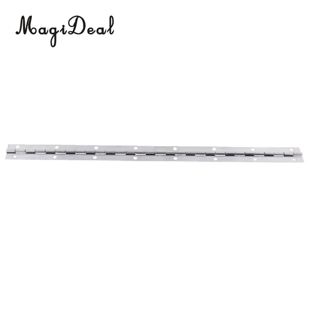 Durable 15'' X 1'' Stainless Steel Boat Piano Hinge Stainless Marine Deck & Cabin Hardware Single Water Sports Rowing Boats