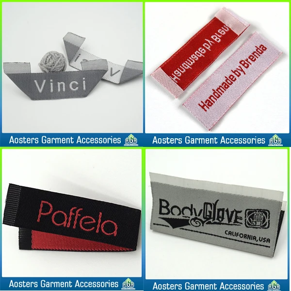 woven label