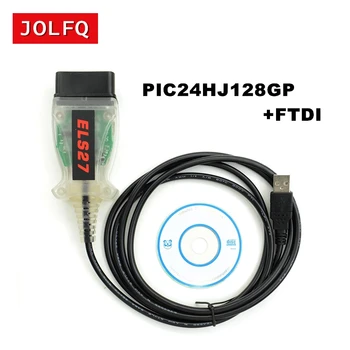 

2018 Newest ELS27 FORScan PIC24HJ128GP+FTDI Microchip For Ford/Mazda/Lincoln/Mercury Designed Work Over ELM327&J2534 ELS 27
