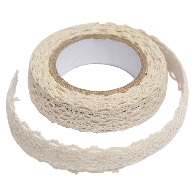 

Decoration band lace ribbon fabric tape Christmas wedding border gift