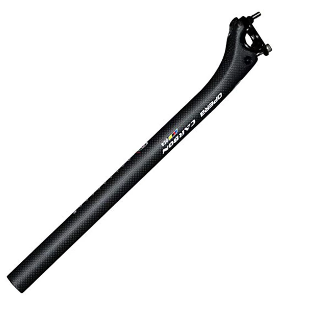 جديد الدراجة الكربون كامل دراجة seatpost MTB الطريق دراجة هوائية جبلية الكربون مقعد آخر مقعد أنبوب 27.2/30.8/31.6 * 350/400mm دراجة أجزاء