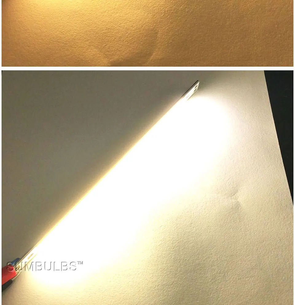 20cm 10W 12V cob led strip bar lights 1000LM car lamp bulb (10)