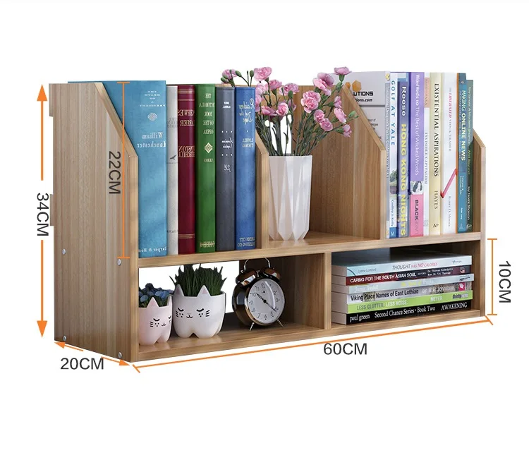 60*20*34 سنتيمتر الصلبة خزانة خشب المحمولة المكتبية الحديثة مكتب رف كتب 60*20*34 سنتيمتر الصلبة خزانة خشب المحمولة المكتبية الحديثة مكتب رف كتب