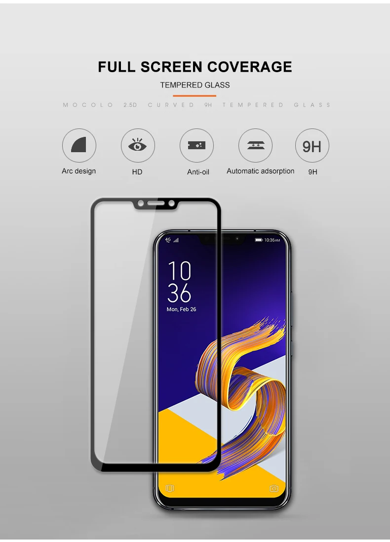 Screenprotect закаленное Стекло для Asus Zenfone 5 ZE620KL 5z ZS620KL Live ZB501KL 3 ZE520KL ZE552KL лазерный ZC551KL 4 Selfie ZD553KL