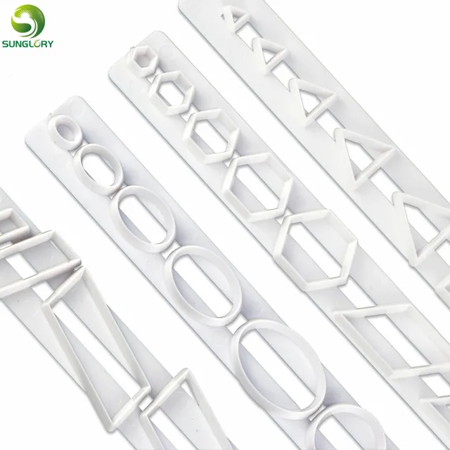 Essential Shapes Tappits 4PCS SET Geometry Cookie Cutter
