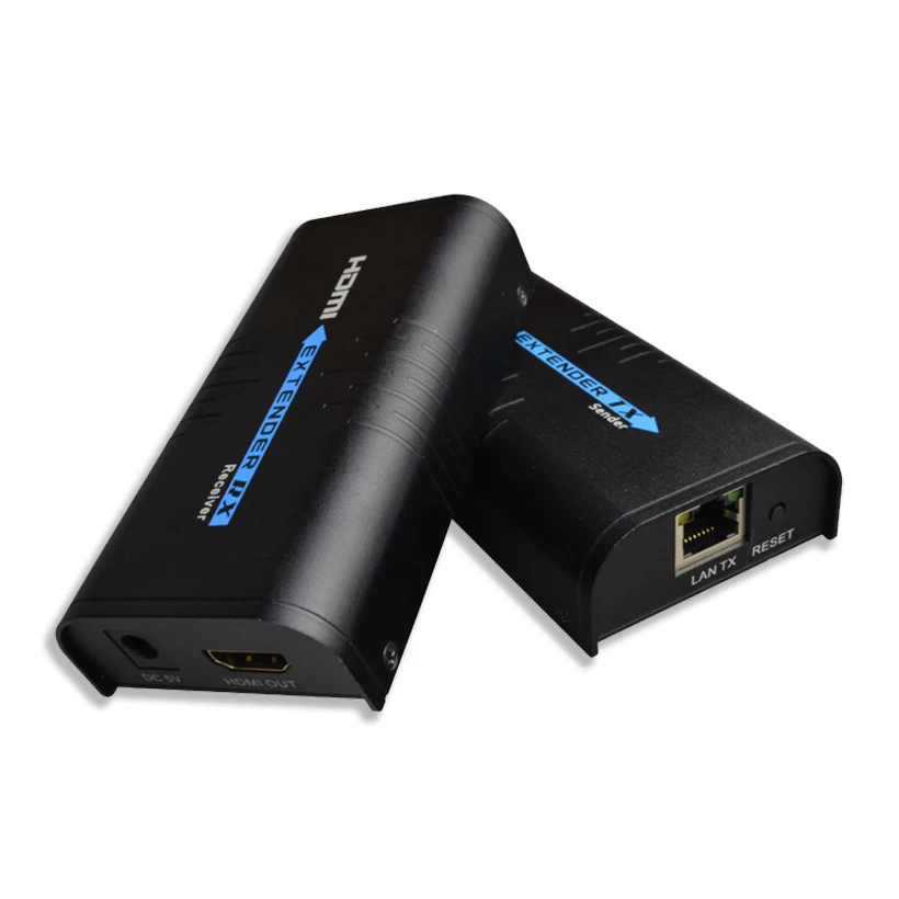 HDMI Extender Over IP/TCP UTP/STP CAT5e/6 Rj45 LAN Network Support 1080p 120m Extension Like Splitter Transmitter Receiver | Электроника