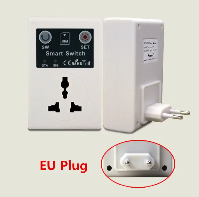 SC1-GSM мобильный телефон PDA GSM RC электрический беспроводной пульт дистанционного управления и розетки EU/UK/AU Plug