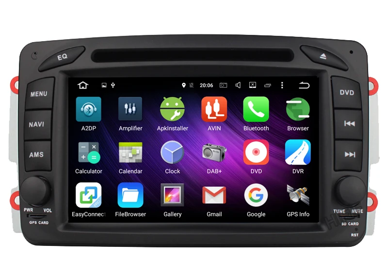 Cheap HIFIF 2G+32G Android 6.0 CARDVD player For MERCEDES-BENZ CLK W209 M/ML/W163/W463/Viano/W639/Vito car audio stereo Multimedia GPS 3