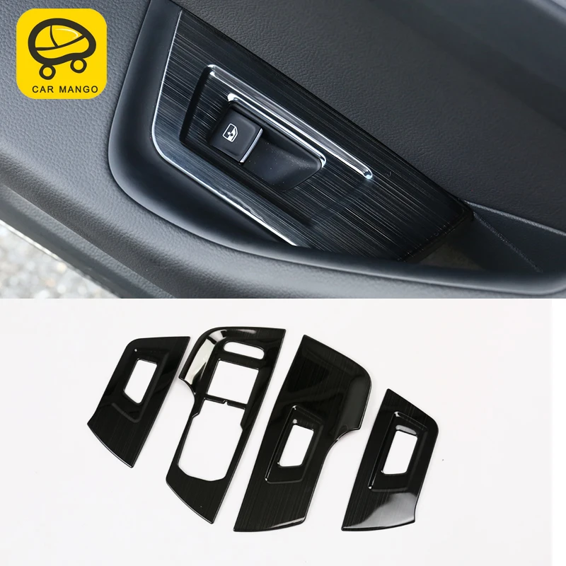 

CARMANGO for Volkswagen Arteon Car styling Auto window lift button switch cover Sitcker decoration trim Accessories