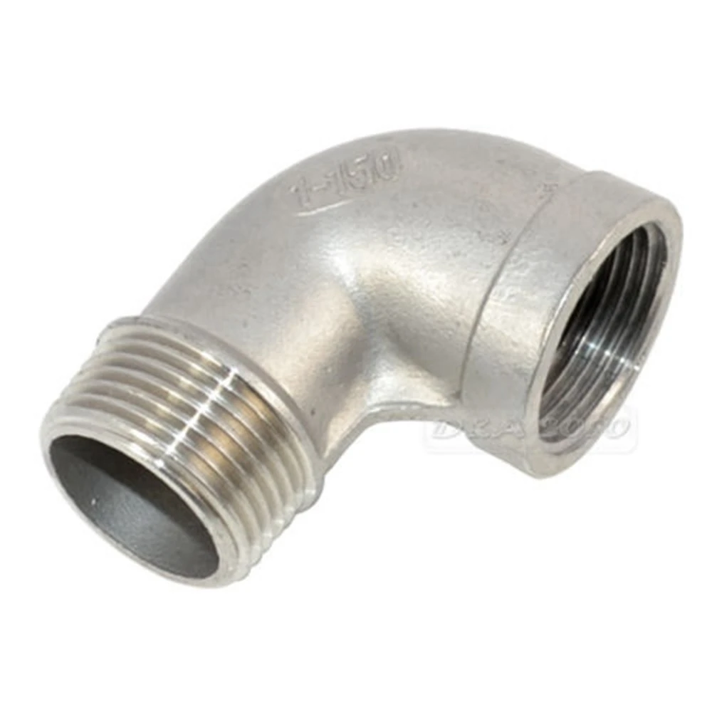 Female x Male Street Elbow Threaded Pipe Fitting Stainless Steel 304