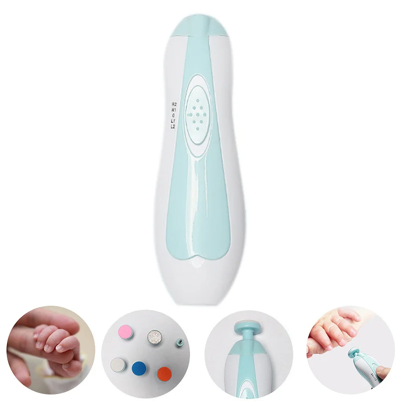 Electric Baby Nail Grinder Pen Type Kids Toenail Fingers Toes Polish Set Grinding Machine Nail Care Manicure Tools M09