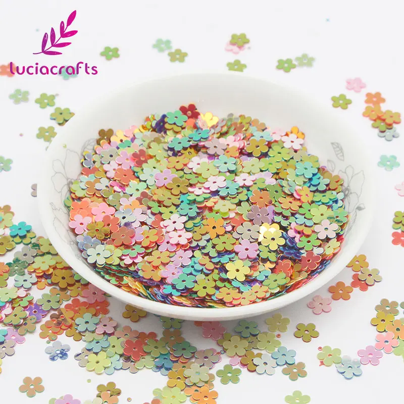 Lucia crafts 20 г/лот рандомное Смешанное цветочное Украшение свадебное платье D0905 | Дом