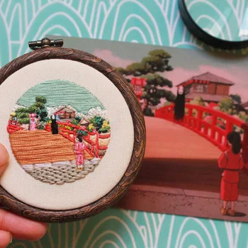 

Embroidery Diy Handmade Material Package 3d European Novice Primary Ribbon Simple Stereo