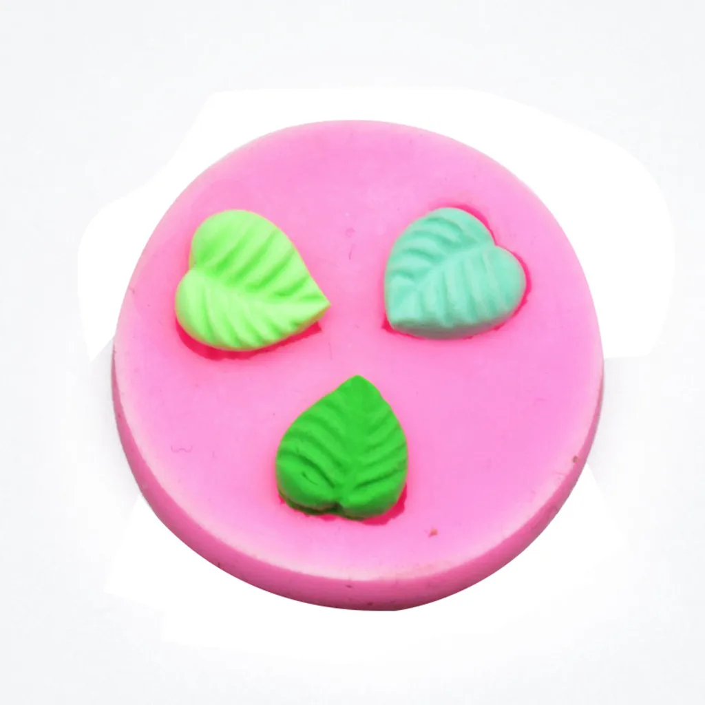 

3D Small Leaf Cake Chocolate Nonstick Silicone Mold For Kitchen Baking Decorating Tool Jelly Pudding Cupcake DIY Cooking