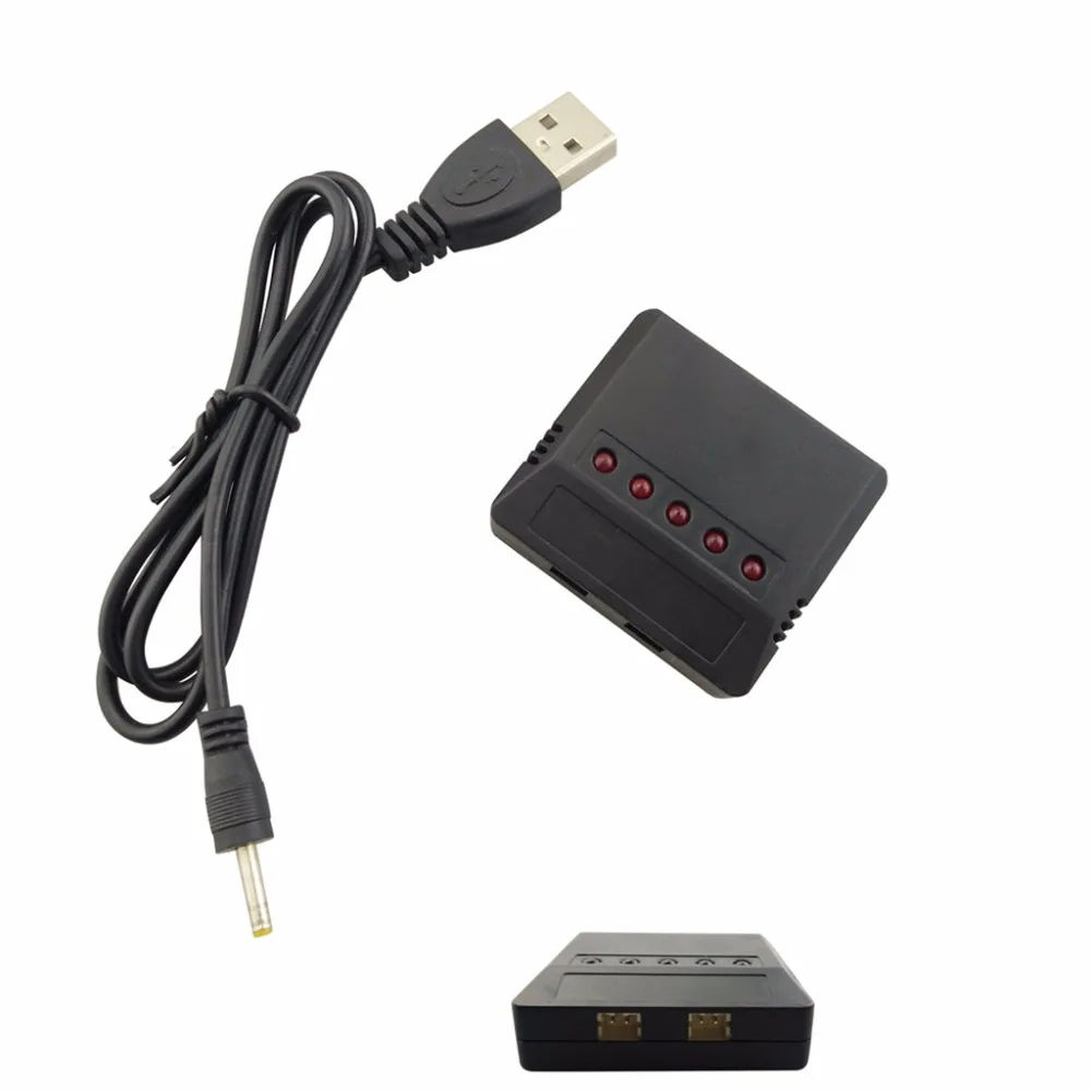 4-Axle Remote Control Aircraft Accessories 5-in-1 Charger +USB for Wltoys V911 KV911-0005 F929 F939 E010 E011 E013 | Игрушки и хобби