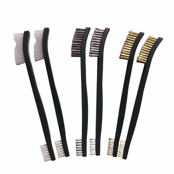

6Pcs Gun Cleaning Kit Brush Double-headed Rifle Pistol Shotgun Hunting Accessories Tactical Gun Brush Cleaner Tool