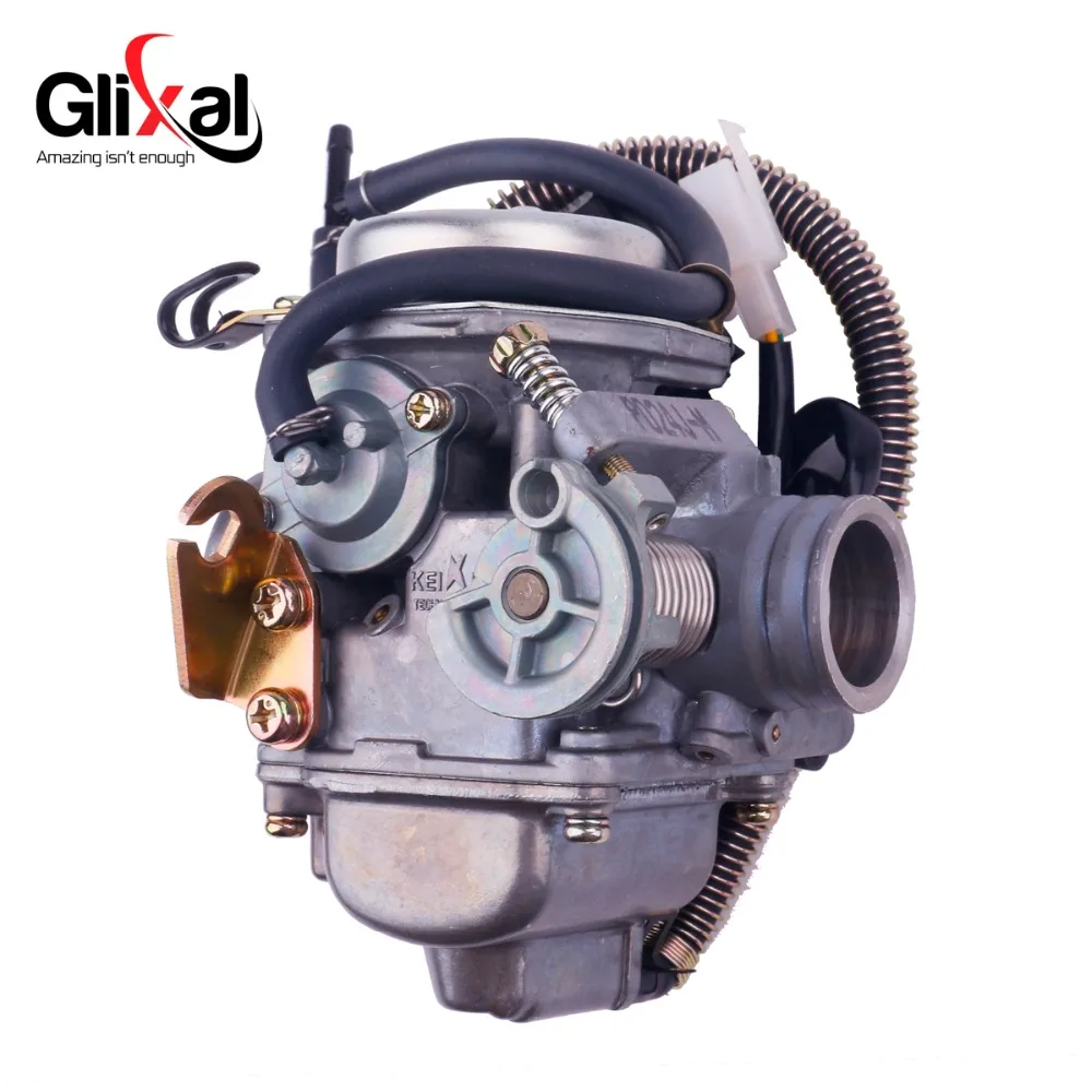 Keihin CVK Карбюратор Carb с электрическим дросселем GY6 125cc 150cc Скутер мопед Buggy152QMI 157QMJ ATV Go-kart двигатель(PD24J