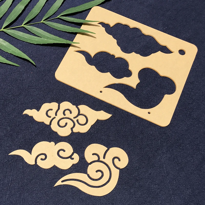 

cloud transparent 17*14cm big size costura Embroidery quilt line template, patchwork ruler accessories plotting board